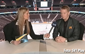 Marie Lehman och Niklas Wikegård